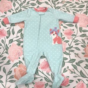 6 Months Fleece Sleeper